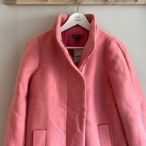 NWT J. Crew Mercantile City Coat *Rare Pink*